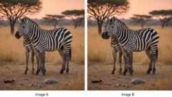 Brain Teaser Challenge: Can You Spot 3 Differences in the Zebra Images Within 8 Seconds