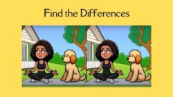 Spot the Difference Challenge: Can You Find 3 Subtle Differences in the Yoga Girl Image in Just 7 Seconds