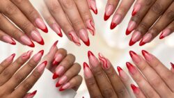 14 Red French Tip Nails Ideas to Wear for Valentine’s Day and Beyond
