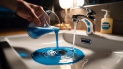 The simple “half-glass” trick that unclogs drains overnight without using vinegar or baking soda